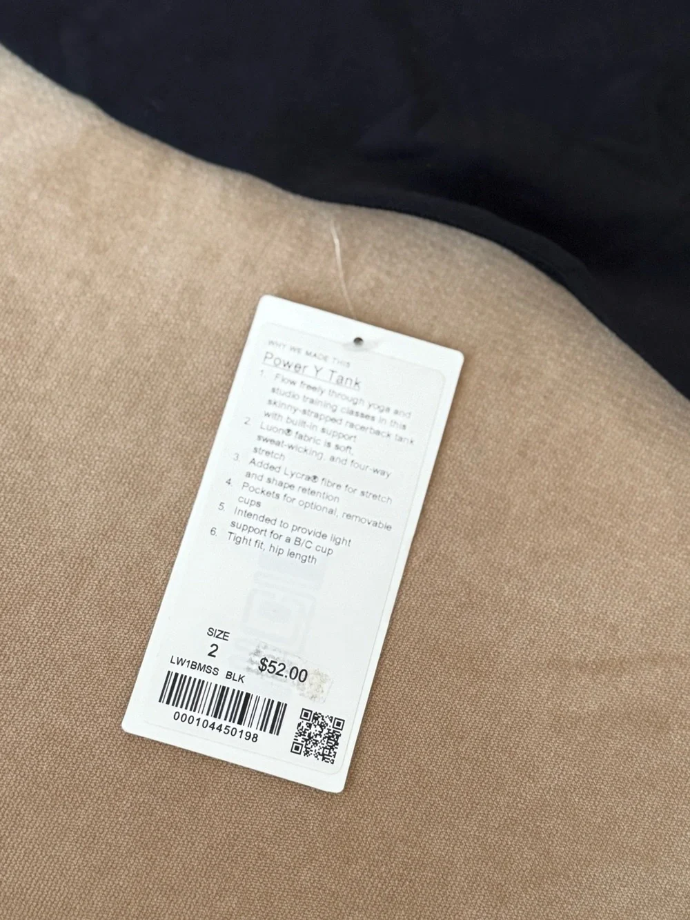 lululemon athletica black luon